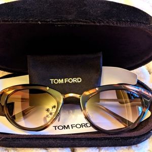 Tom Ford Grace TF349 CatEye Sunglasses